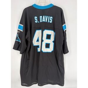 Reebok NFL Carolina Panthers S. Davis #48 Jersey Mens‎ XL Football